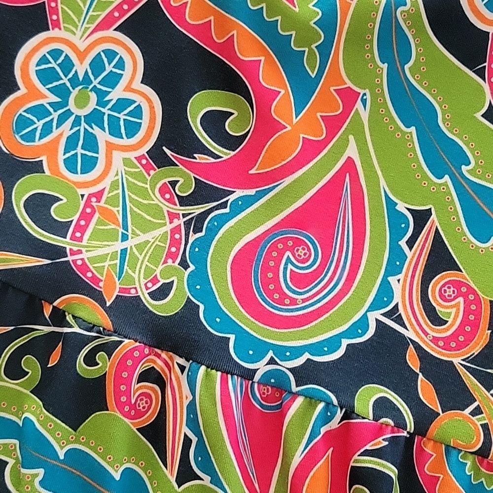 Vintage Lolly Wolly Doodle Paisley Dress - Picture 6 of 7